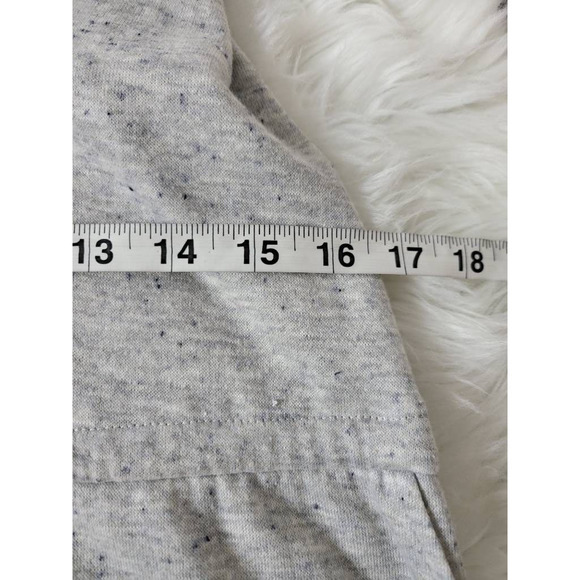 Max Studio Womens Sweatshirt Dress Gray Hooded Drawstring Waist Sleeveless S - Picture 3 of 6